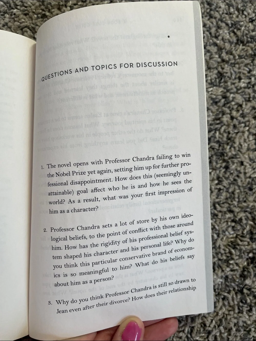 Book: professor Chandra follows his Bliss by Rajeev Balasubramanyam